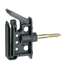 Rutland Essentials Wood Screw Tape Insulator (25),Black