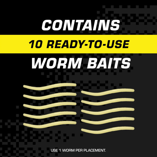 Tomcat Mole Killer(a) - Worm Bait - Includes 10 Worms per Box - Mimics a Mole's Natural Food Source - Ready-to-Use Mole Killer - Effective Against Mo 1
