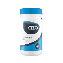 AZO Hard Surface Disinfectant Wipes AZO 70% IPA, Tube (200 pcs)