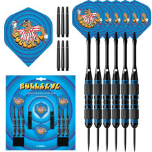Bullseye Brass Steel Tip Darts Set Gift Set 2 Sets of Darts D1166