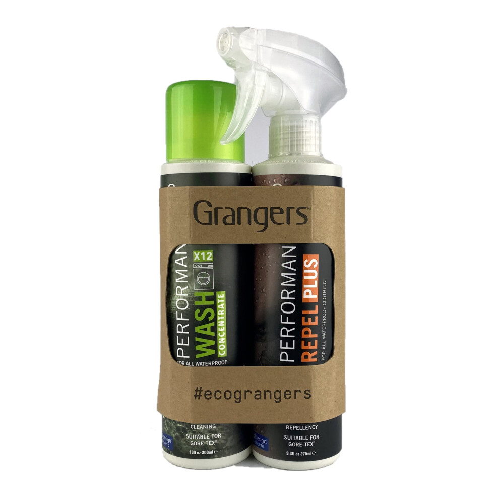 Granger's Eco Twin Pack – Performance Wash And Performance Repel Plus 300Ml