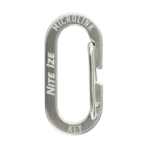 Nite Ize Nite Ize MicroLink Carabiner Stainless Steel  4 Pack 1