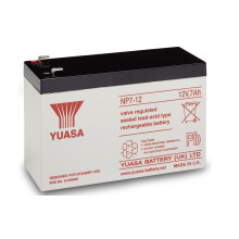 Yuasa NP7-12 (NP7-12S) 12v 7Ah SLA Battery (Yuasa)