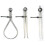 Big Horn 19053C 3 Pieces 8-Inch Spring Caliper/Divider Set 1