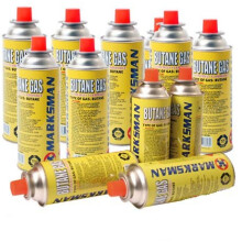 16 BUTANE GAS BOTTLES CANISTERS FOR COOKER HEATER BBQ