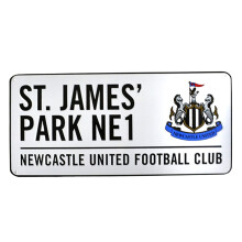 Newcastle Metal Street Sign (One Size) (Multicoloured)