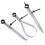 Big Horn 19053C 3 Pieces 8-Inch Spring Caliper/Divider Set 2