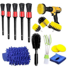 14-piece Cleaning Brush Car Washing Combo Set Tw