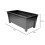 2 Black Gros Trough 55cm 2