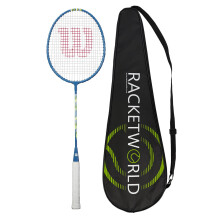 Wilson Champ Badminton Racket & Racketworld Premium Badminton Carry Case