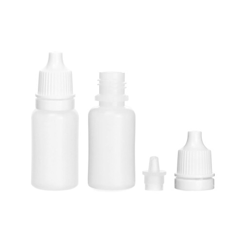 QWORK 150 Pack 10ml Plastic Dropper Bottle, Portable Squeezable Drop Bottles, Liquid sample dropper bottles 1