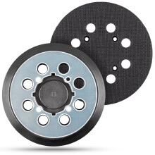 2Pcs 5 inch Sander Pad for Dewalt, 4 Screw Holes 8 Hole Hook and Loop Replacement Orbital Sander Pad for DeWalt DWE6421 6421K DWE6423 6423K DCW210B D