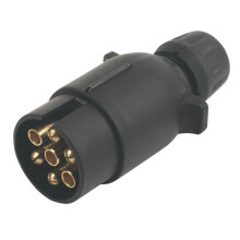 Maypole MP021 NType 7Pin Trailer Board Plug 12V