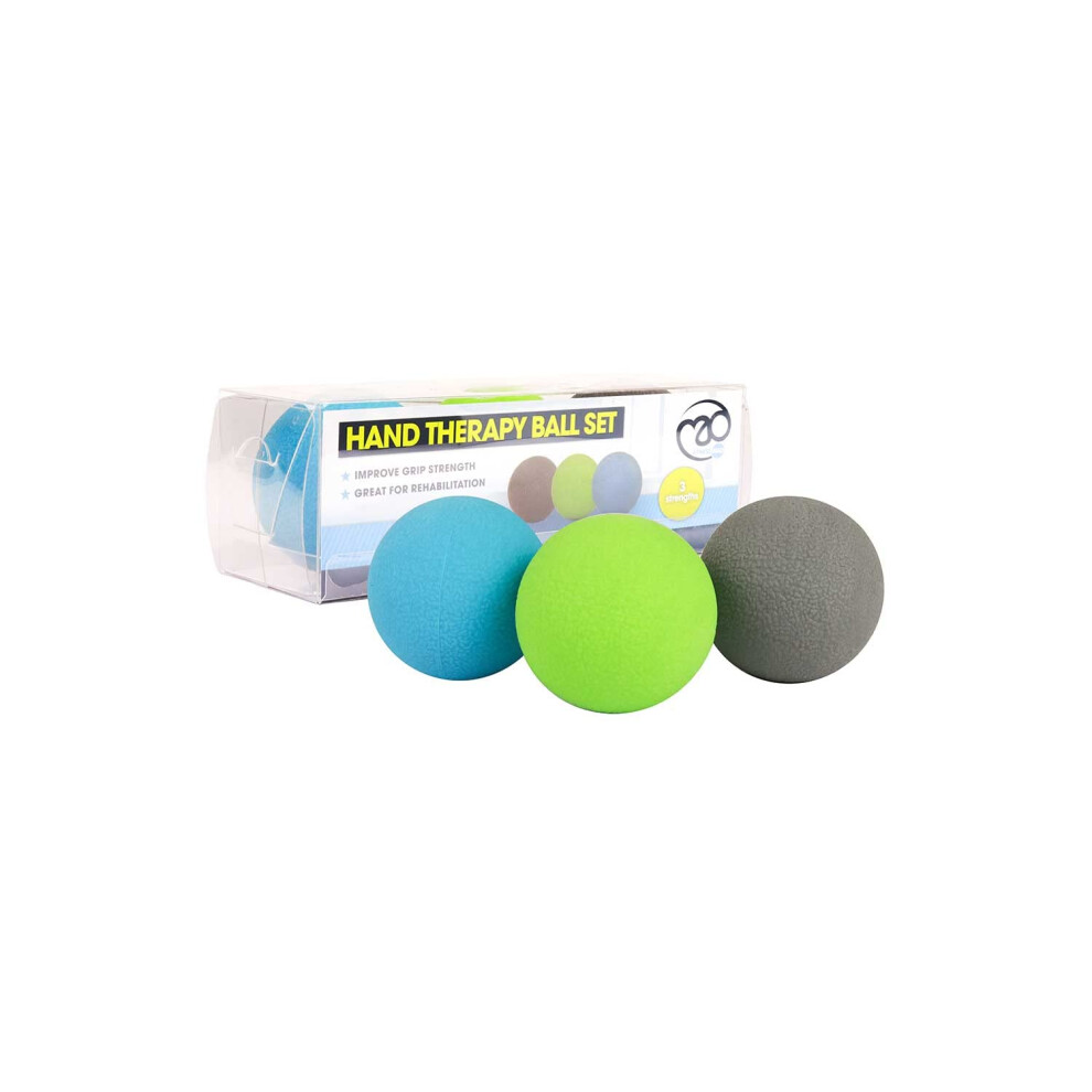 Fitness Mad Hand Therapy Balls Stress Relief Ball Improve Hand Grip Strengt