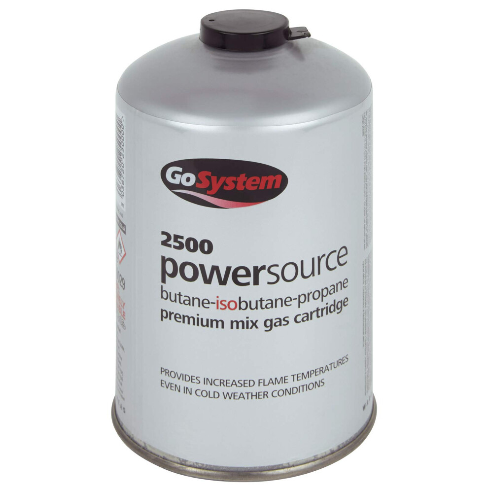 Photos - Cooker GoSystem Butane Propane Threaded Mix Gas Cartridge - Silver, 445 gram 
