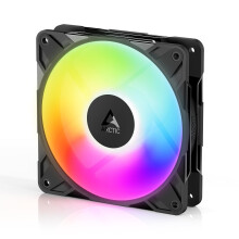 ARCTIC P12 Pro Reverse A-RGB – 120 mm Premium Fan with Reverse Airflow, PWM Fan with Y cable splitter, 500-3000 rpm, 0 rpm