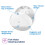 Tork SmartOne Toilet Roll Wall Mounted Dispenser White T8, High Capacity, Elevation Range, 680000 6