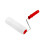 QWORK 230mm Spiked Roller with 15mm Teeth Flooring Aeration Roller Self Le 1