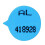 GoSecure Security Seals Numbered Round Blue (Pack of 500) S3B 1