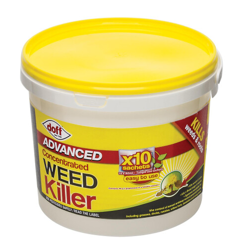 Doff Doff Advanced Concentrated Weedkiller 10 x 80ml sachets