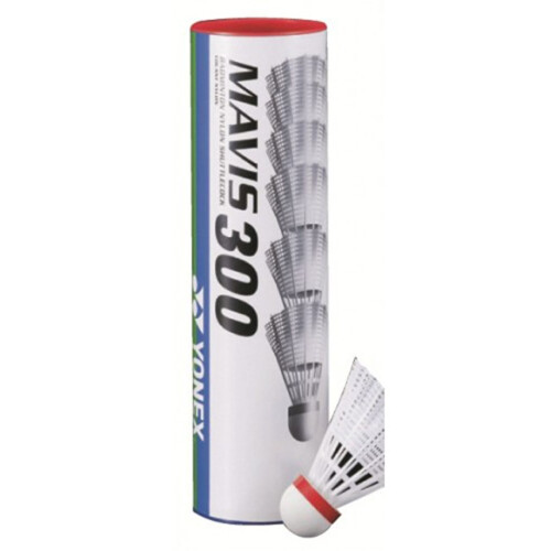 Yonex YONEX Mavis 300 Badminton Fast Speed Shuttlecocks Red