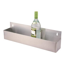 Olympia Speed Rail for Bar 560 mm/22 inch, Stainless Steel, Size: 90(H) x 560(W) x 100(D)mm, Speed Rail Cocktail Bottle Holder, Easy Removal & Refit