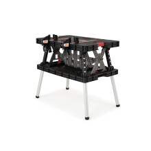 Keter Folding Work Table, Black, 85x55x75.5 cm