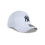 New Era New Era Mens MLB Basic NY Yankees 9Forty Adjustable Baseball Cap White One 3