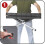 Keter Keter Folding Work Table, Black, 85x55x75.5 cm 4