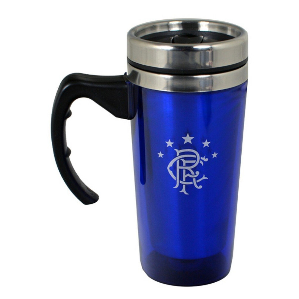 Rangers F.c. Rangers Fc Aluminium Travel Mug Official Merchandise