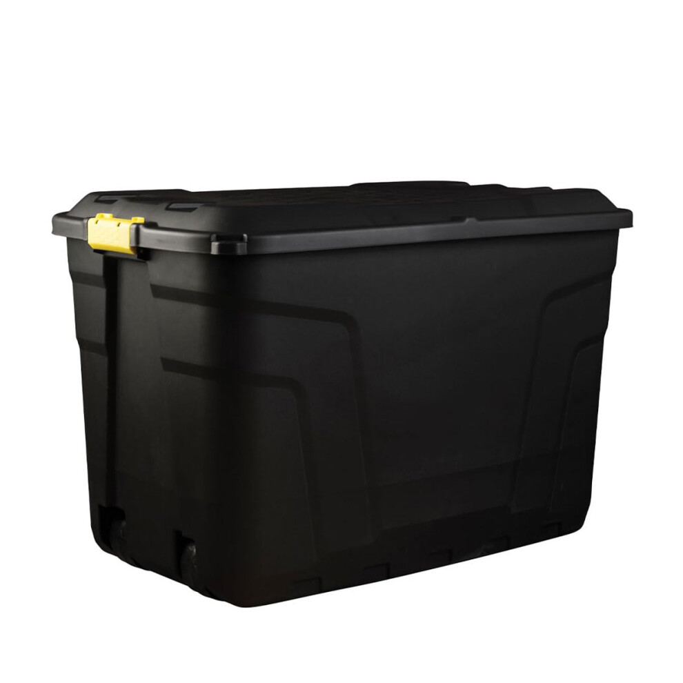 Strata Xxl Plastic Garden Storage Box & Lid 190L
