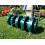 Greenkey Rolling Lawn Aerator, Manual 300mm Spiked Roller, Green, Mixed Materials, Compact Style 3