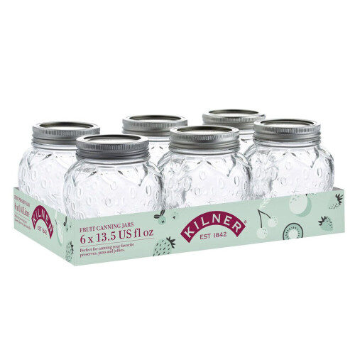 Kilner Kilner Strawberry Jars (Box 6) Exclusive Set