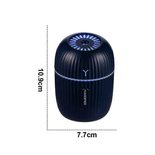 (blue) Portable Mini Cool Mist Battery Humidifiers,usb Personal Desktop Humidifier Tw 1