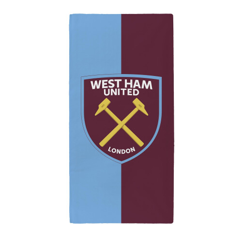 Lettuce The Hammers West Ham Claret Sky Towel