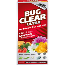 Bug Clear Ultra for Flowering Plants,Liquid Concentrate Insecticide and Acaricide, 200 ml