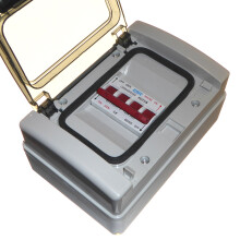 125 Amp 240V Generator Changeover Transfer Switch in IP65 Weatherproof Enclosure