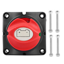 Isolator Switch, 12V 600A Battery Power Isolator Master Disconnect Cut Off Two Level Switch for RV Yacht