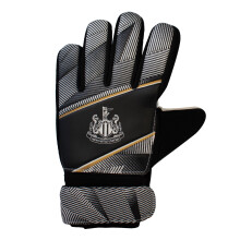 Hy-Pro Officially Licensed Newcastle FC Goalkeeper Gloves - Junior, Fuse Design, Goalie, with Strong Palm Girp for High Performance, Boys and Girls