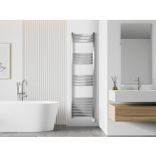 Eden Caldera - Towel Radiator (1200W) - 1800 x 500 - Chrome