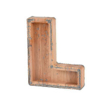 (L) Wooden Piggy Bank Alphabet Cash Box Letters Coin Piggy Bank Kids Money Boxa Tw