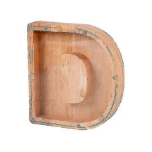 (D) Wooden Piggy Bank Alphabet Cash Box Letters Coin Piggy Bank Kids Money Boxa Tw