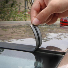 (14mmX2m) Rubber Car Seals Edge Sealing Strips Auto Roof Windshield Car Sealant Protector Strip Window Seals Noise Insulation Soundproof Tw