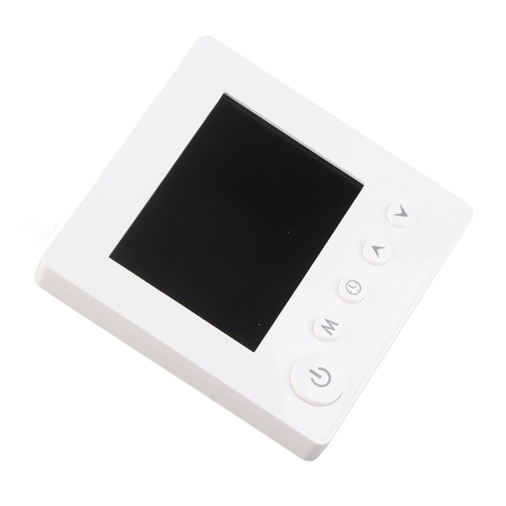 Smart Thermostat Ac90v-240V 5-60 Color Lcd Wifi Office Hotel White 4671369199177