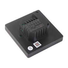 Smartes AC90V-240V Thermostat mit FarblCD & Fernbedienungs-App Steuerung Schwarz