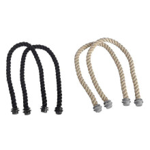 (Khaki) 65cm Classic Mini Rope Handle With Canvas Insert Waterproof Bag Band For Obag Bag Female Handbag Accessories Multifunction Tw