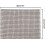 (Brown) 6 Pack Dish Cloths For Kitchen, Cotton Terry Small Pink Dish Towels Tiny Kitchen Dishcloths & Rags 38cm X 27cm Tw 4