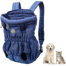 (L, blue) Large Bearing Capacity(within 10kg) Pet Carrier Bag,adjustable Comfortable Pet Backpack (blue) (d-583-a) Tw
