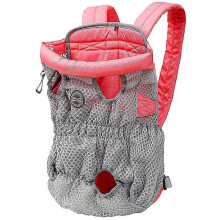 (M, pink) Large Bearing Capacity(within 10kg) Pet Carrier Bag,adjustable Comfortable Pet Backpack (blue) (d-583-a) Tw
