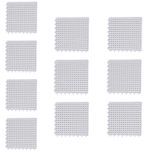 Kitchen Bathroom Floor Mat Interlocking Hollow Out-Gray 10